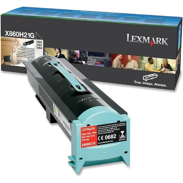 Lexmark Genuine XS860, 862, 864 Black 35K Toner Cartridge X860H21G