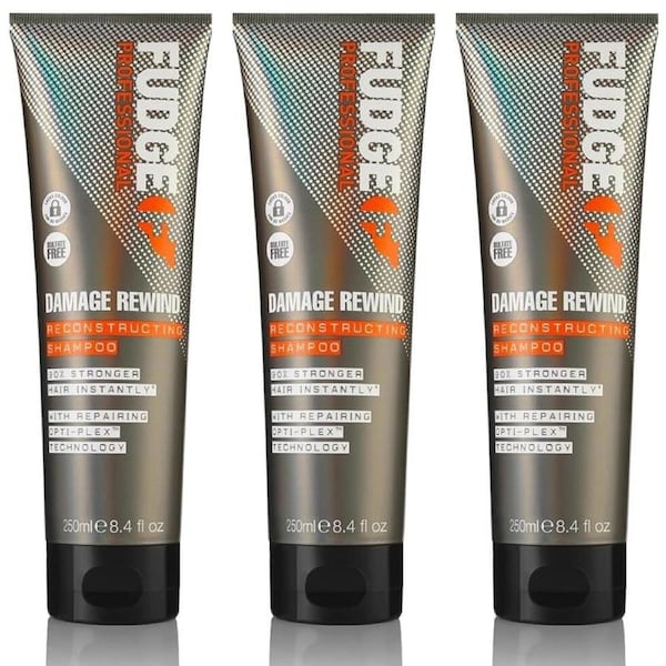 3x Fudge Professional Damage Rewind Hair Repairing Shampoo - 250 ml