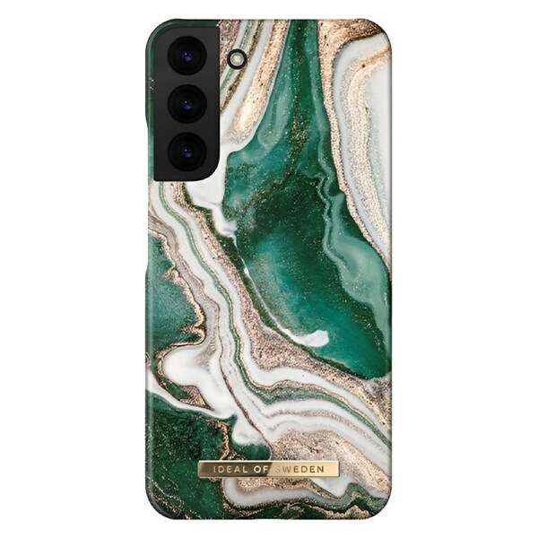 Ideal of Sweden Golden Jade Marble Case (Suits Galaxy S22)