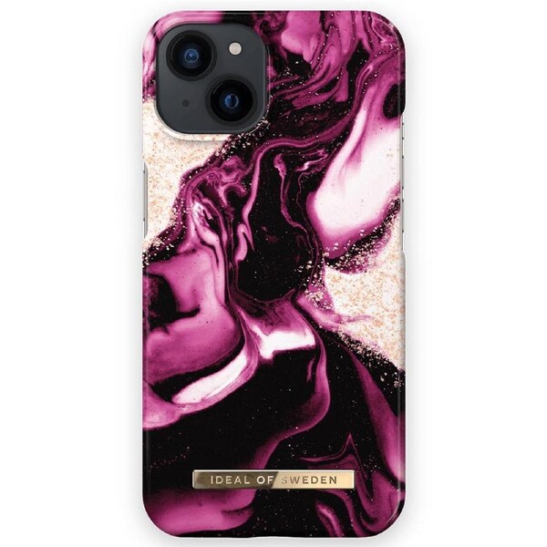 Ideal Of Sweden Golden Ruby Marble Case (Suits iPhone 13)