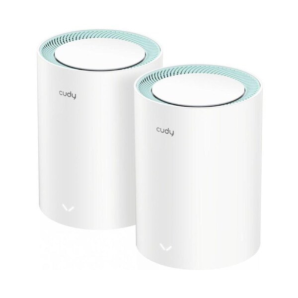Cudy M1300 AC1200 WiFi Gigabit Mesh Solution with Gigabit Port (2-Pack)