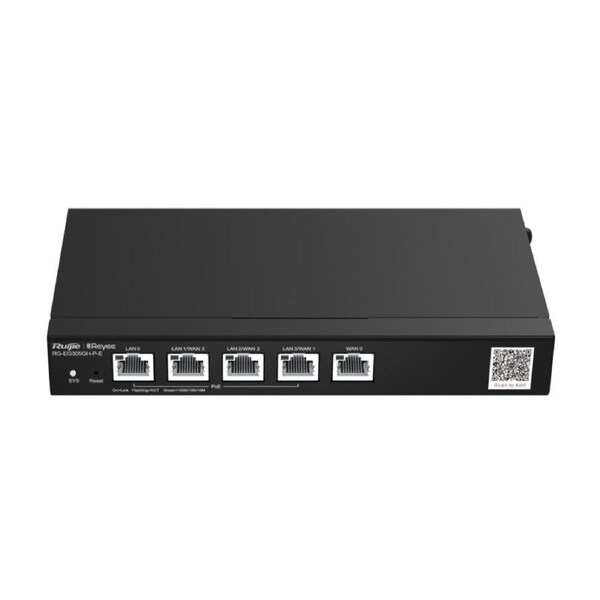 Ruijie Reyee RG-EG305GH-P-E 5-port Gigabit Desktop Router