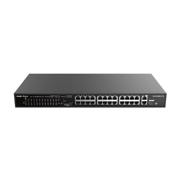 Ruijie Reyee RG-ES126S-LP V2 24 Port Unmanaged Desktop Switch