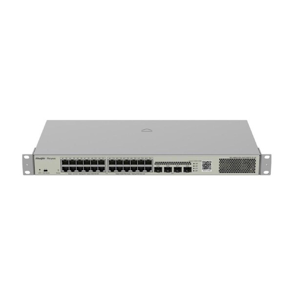 Ruijie Reyee RG-NBS3100-24GT4SFP-P 24-Port L2 Managed PoE+ Switch, 19" Rack