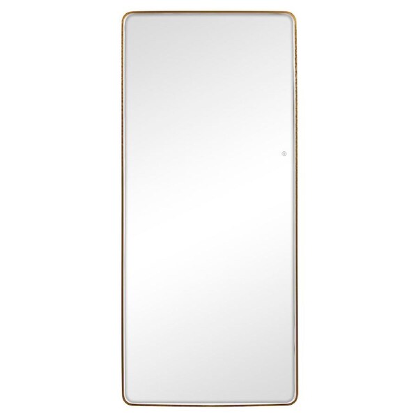 Cooper & Co. Luna 180cm Rectangle Front Illuminated Mirror Gold