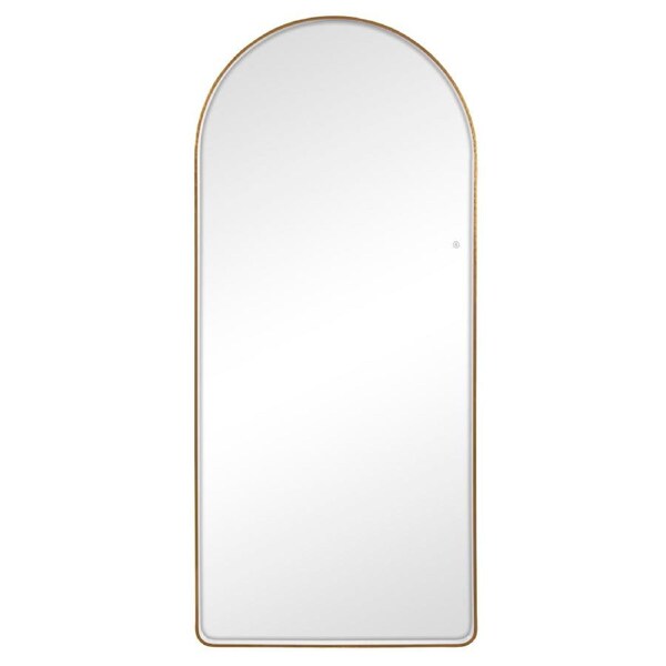 Cooper & Co. Luna 180cm Arch Front Illuminated Mirror Gold