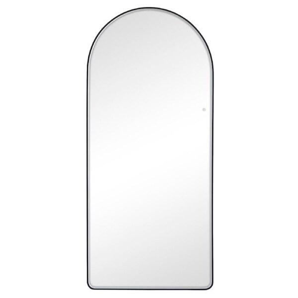 Cooper & Co. Luna 180cm Arch Front Illuminated Mirror Black