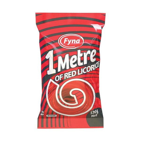 Metre Of Licorice Red x 8