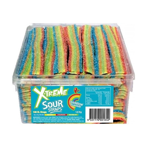 xtreme Rainbow Straps 150 Pieces 1.5kg x 1