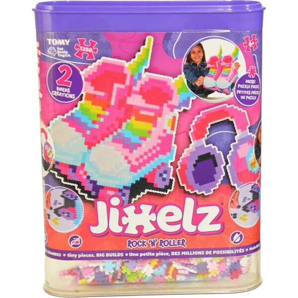 1250pc Jixelz RockNRoller Set Kids/Children Puzzle Craft Kit Play Toy Set 6y+