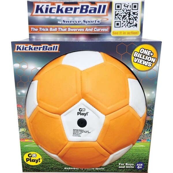 Go Play! 29x22cm Soccer Ball Football Kicker Kids Match Game Training 6y+