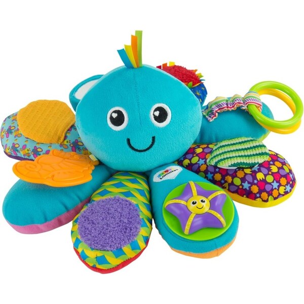 Lamaze 22x21cm Octivity Time Infant/Baby/Toddler Activity Soft Plush Toy 6m+