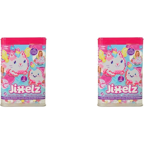 2x 750pc Jixelz Mystical Creature Kids/Children Puzzle Craft Kit Toy Set 6y+