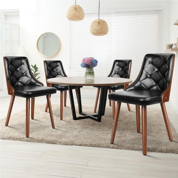 4pcs ALFORDSON Dining Chairs Set