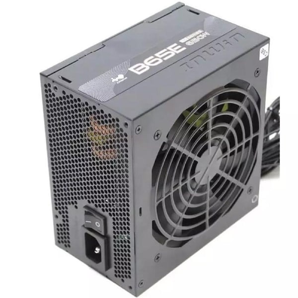 InWin B65E 650W ATX Power Supply 80+ BRONZE with 120mm Silent Fan, Bulk Pack [B65E Bronze-Bulk]