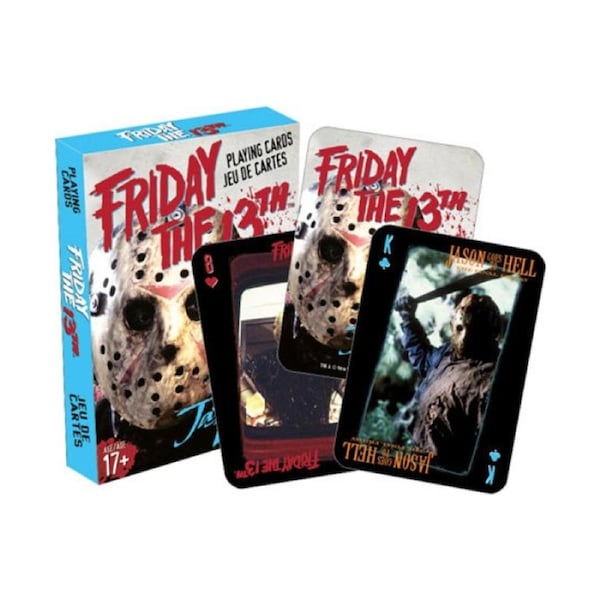 Aquarius Friday the 13th Retro Playing Cards