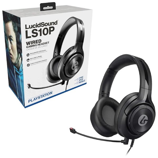 Lucidsound LS10P Wired Stereo Gaming Headset (Black)
