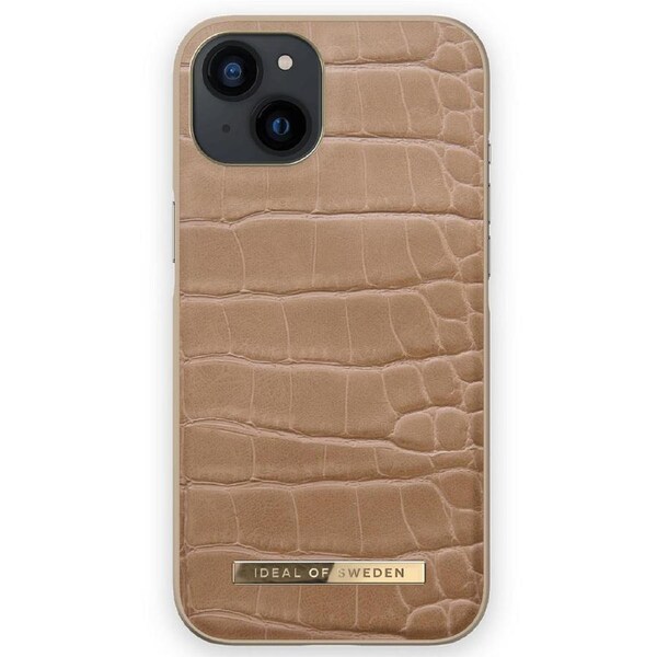 Ideal Of Sweden Atelier Case (Suits iPhone 13) - Camel Croco