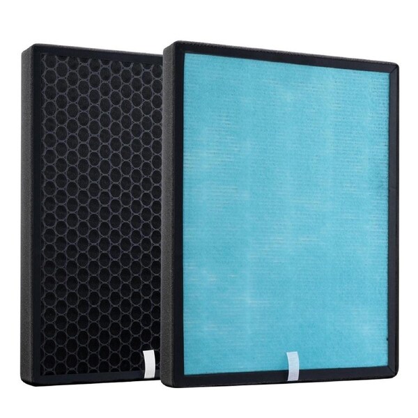 Air Purifier Replacement Filter HEPA Filters Carbon 4 Layer 24x3.5x30cm