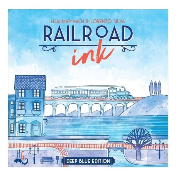 Railroad Ink - Deep Blue Edition Board Game