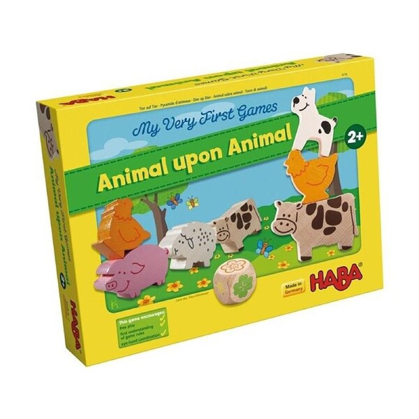 My Very First Games - Animal Upon Animal Board Game