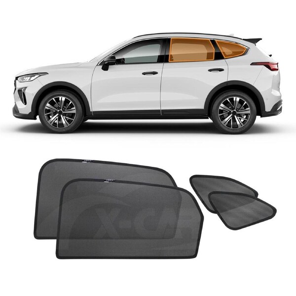 Rear Port Window Sun Shade for GWM Haval Jolion 2024-Onwards Car Sun Blind Mesh