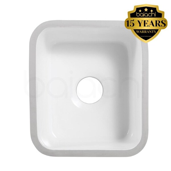 Baiachi Ceramic Kitchen and Laundry Undermount Sink