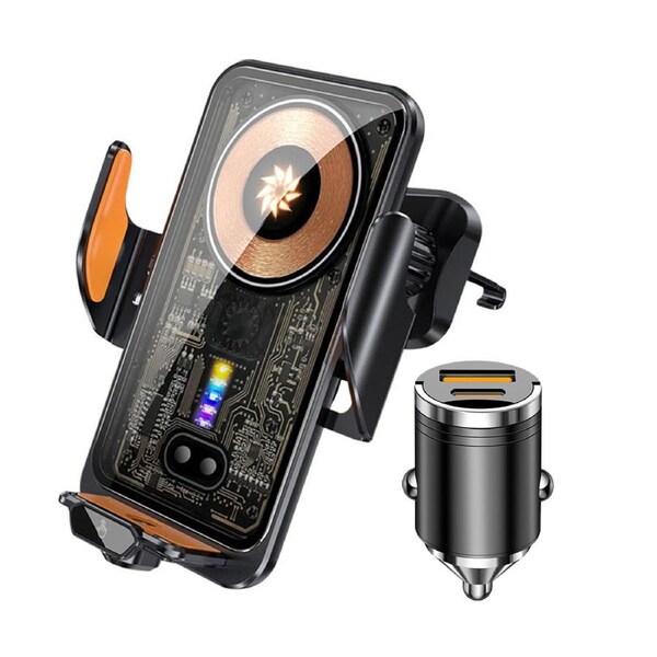 PD30W Fast Charging Car Charger & Mount Combo