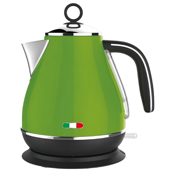 Vintage Electric Kettle Lime Green 1.7L Stainless Steel Auto OFF 2200W