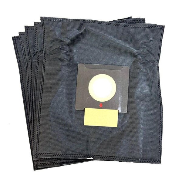5 Bags For Hoover Regal 9001PH Vacuum Cleaner, Synthetic Dust Bag
