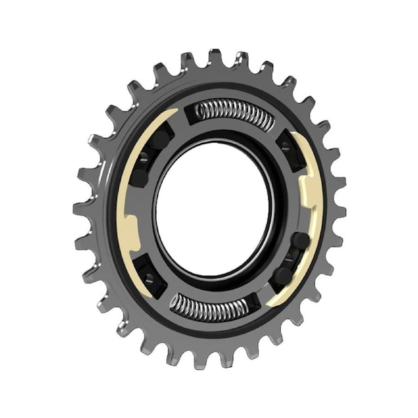 Rimpact Chain Damper Chain Ring 32T - Silver Size 32t