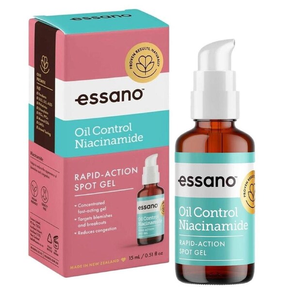 Essano Oil Control Niacinamide Rapid-Action Spot Gel 15mL