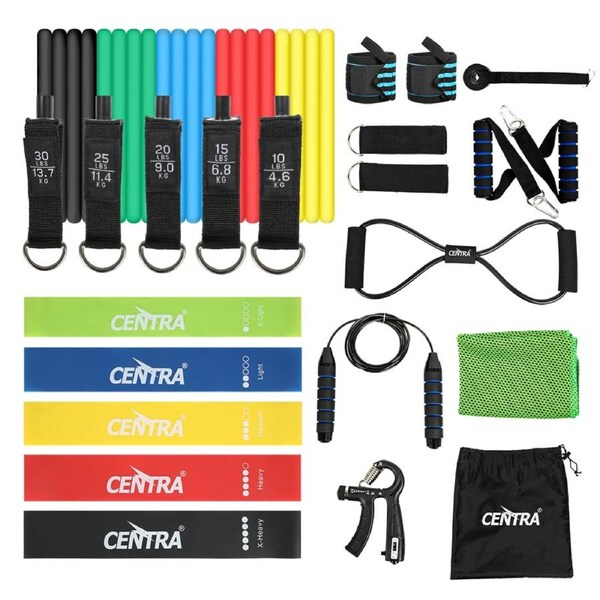 Centra Exercise Resistance Band Set