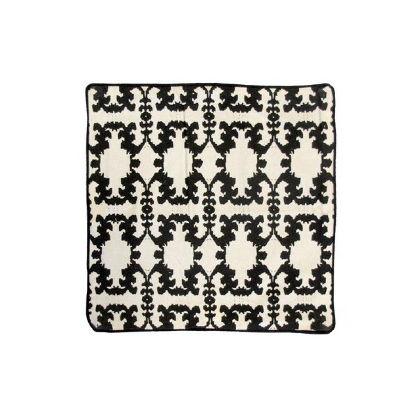 Madison Cream Damask Pattern Cushion Cover 43 x 43cm