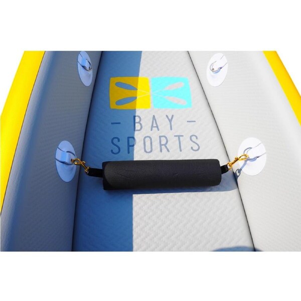 Air Glide Foam Footrest with Brass Clips