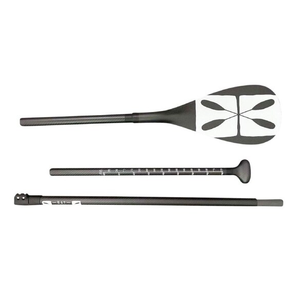 3-Piece Full Carbon Fibre SUP Paddle (Adjustable)