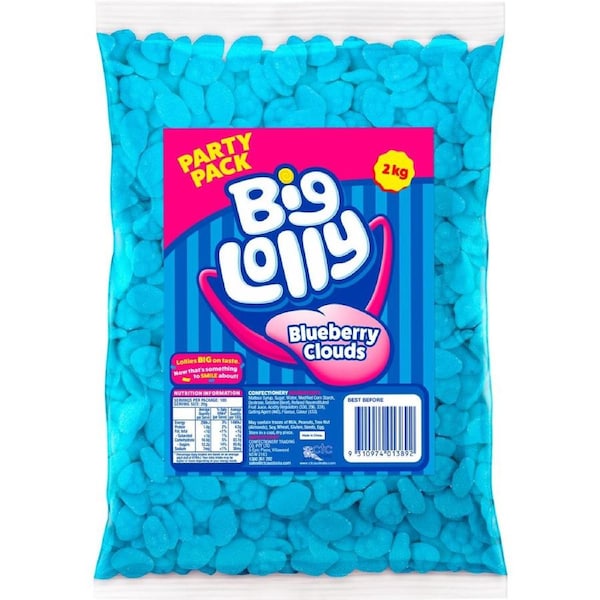 Big Lolly Blueberry Clouds 2kg x 1