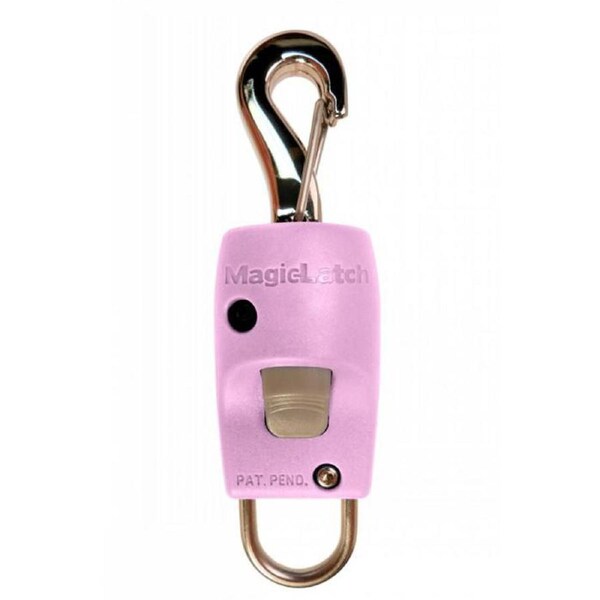 Magic Latch Magnetic One Press Dog Leash Connector Pink
