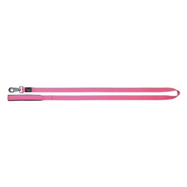 Prestige Pet Soft Padded Dog Leash Hot Pink 1 Inch x 183cm