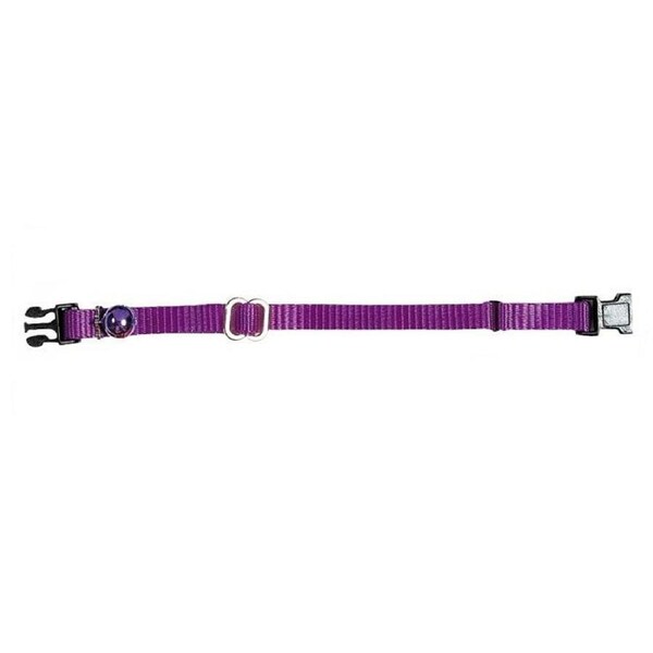Prestige Pet 3/8 Inch Adjustable Cat Collar Purple 13-25cm