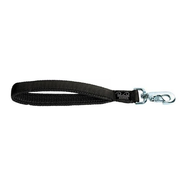 Prestige Pet Soft Padded Dog Leash Black 1 Inch x 30cm