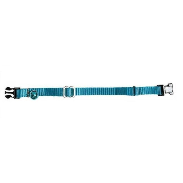 Prestige Pet 3/8 Inch Adjustable Cat Collar Turquoise 23-36cm