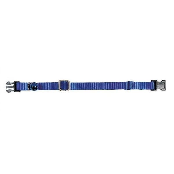 Prestige Pet 3/8 Inch Adjustable Cat Collar Blue 23-36cm