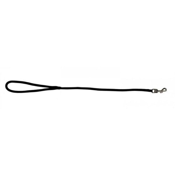 Prestige Pet Round Nylon Show Dog Lead Black 8mm x 61cm