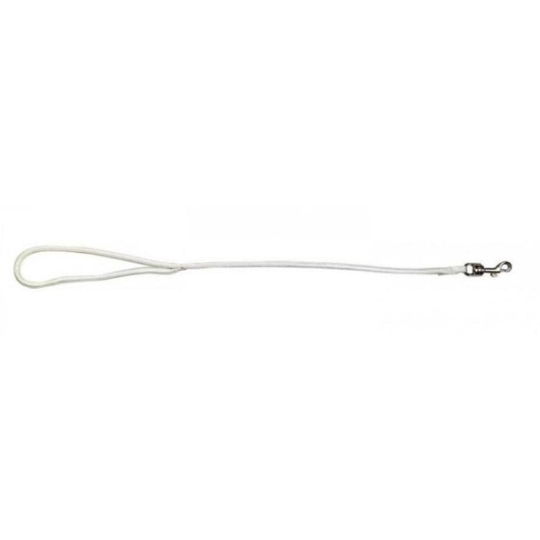 Prestige Pet Round Nylon Show Dog Lead White 8mm x 61cm