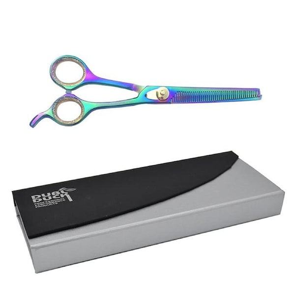 Dubl Duck Titanium Professional Thinning Scissors 6.5 Inch