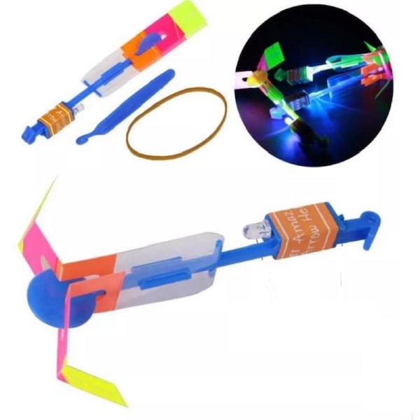12 LED Dragonfly Helicopter Shooters