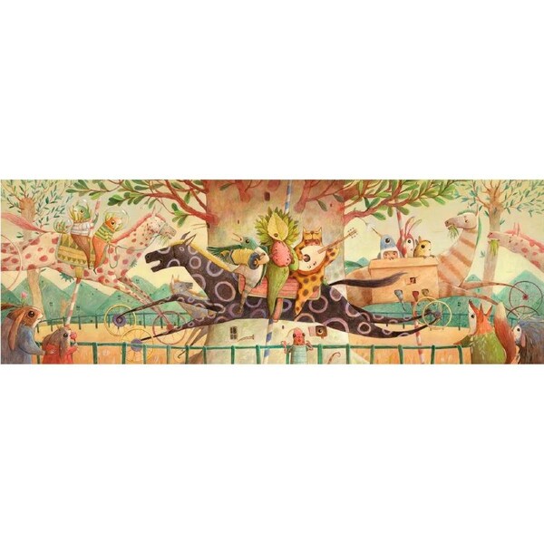 Djeco - Wonderful Ride Puzzle 100pc