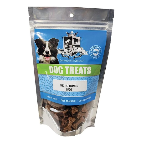 Huds & Toke Semi Moist Micro Bones Dog Treat Beef 150g