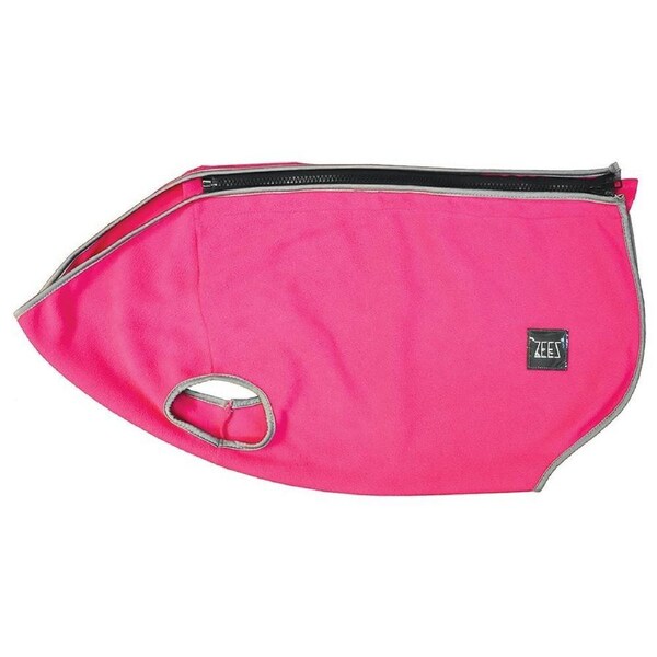 Zeez Cozy Fleece Indoor & Outdoor Dog Vest Ruby Pink XX1 53cm